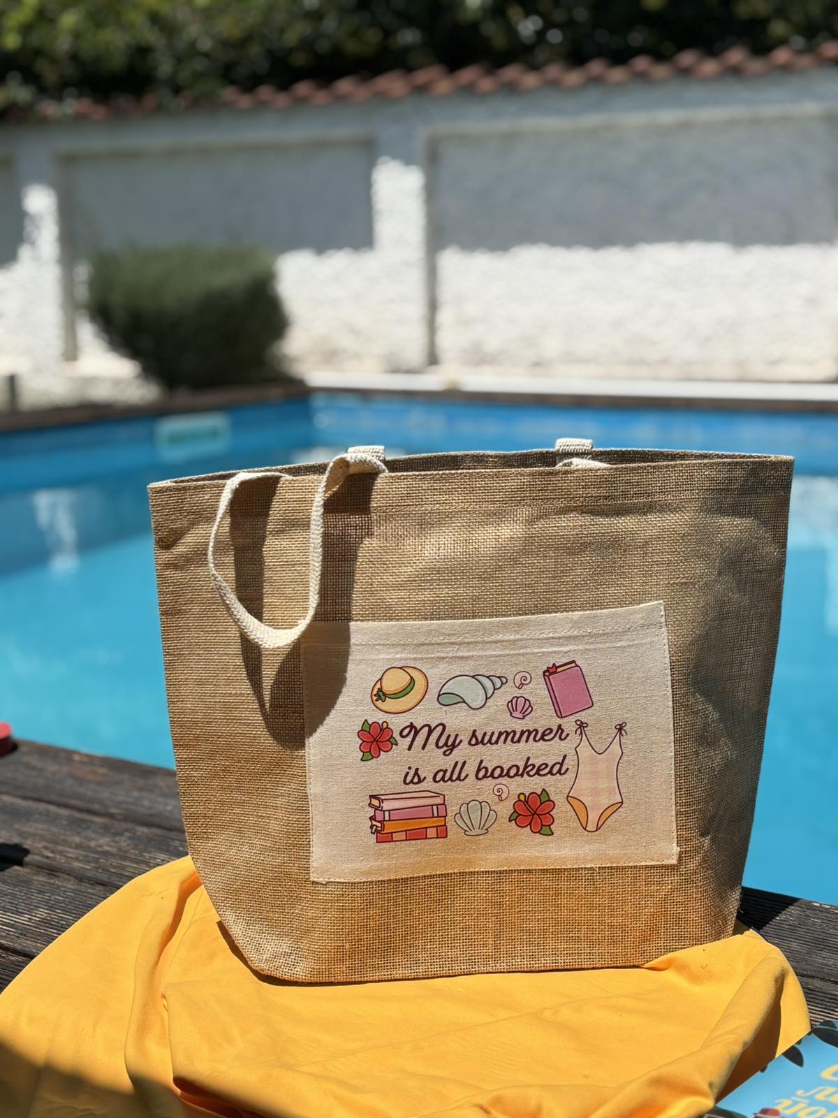 Торба за плажа - My Summer is All Booked