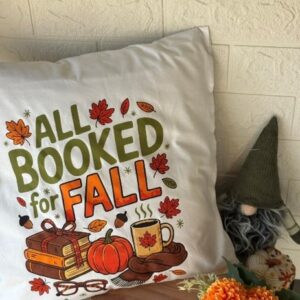 Навлака за перница - All Booked For Fall ( Шарена )