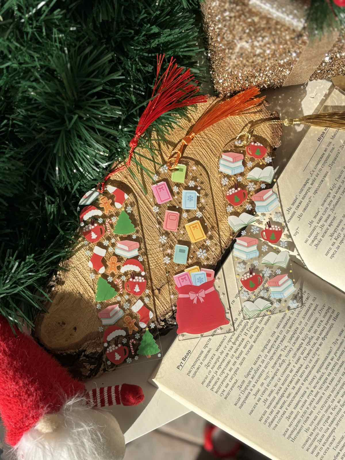 Плексиглас бележници со новогодишен дизајн-bookish