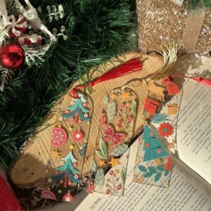 Плексиглас бележници со новогодишен дизајн-Christmas